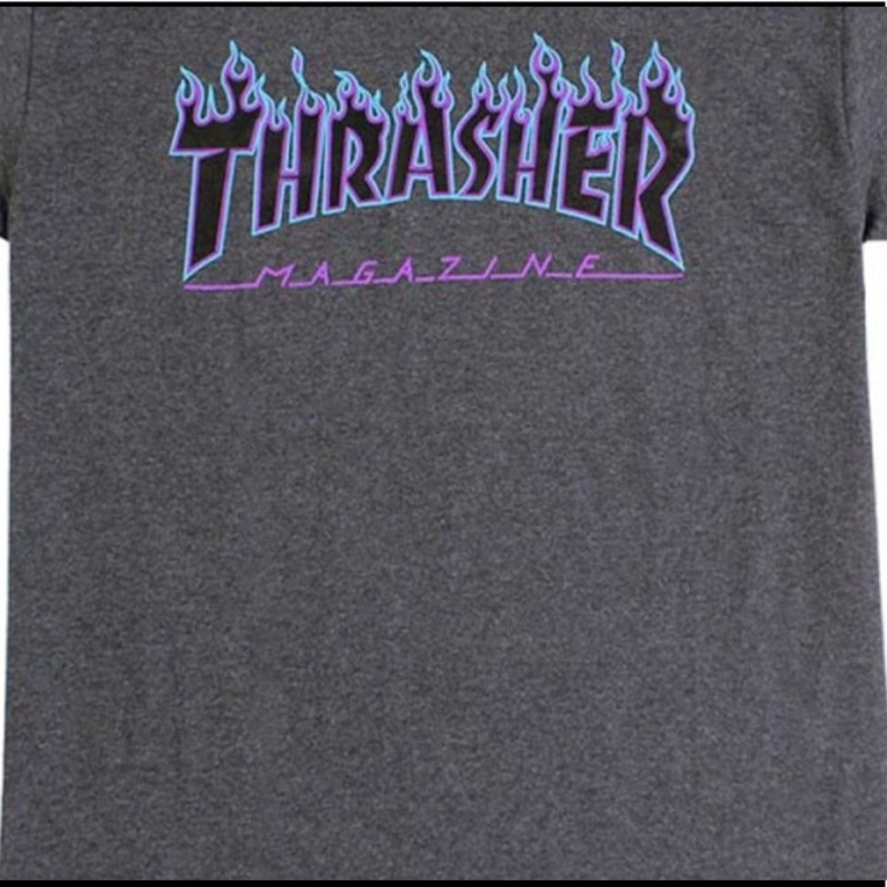 grey thrasher shirt